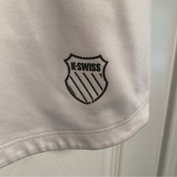 K-Swiss Skort Womens Size Large White Tennis Golf Skirt Shorts L - Picture 6 of 6